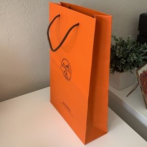 Hermès authentic shopping bag
